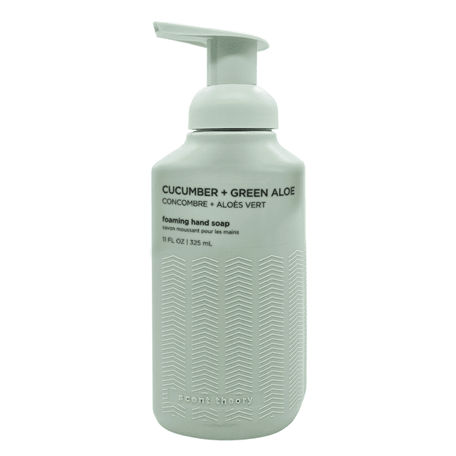 Savon moussant pour les mains Scent Theory, Concombre et Aloès vert, 325 mL