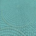 thumbnail image 1 of Ahgly Company Machine Washable Indoor Square Transitional Deep-Sea Green Area Rugs, 6' Square, 1 of 7