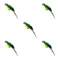 thumbnail image 2 of VONKY Simulation Parrot Statue Party Favors for Tree Yard Patio Home Lawn Wall Green 25x7cm 5Set, 2 of 6