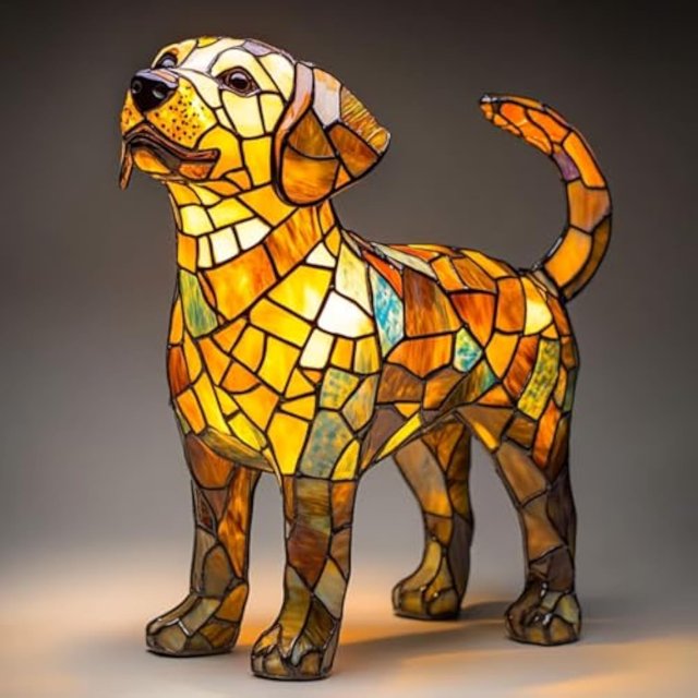 Fridja Sales Dog Series Art Night Light