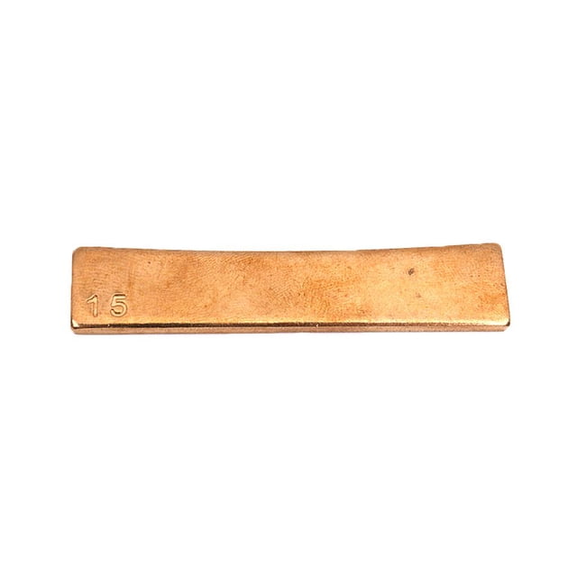 relayinert Durable Brass Guitar for Radius Fret Press Insert Tools Caul Golden 15''