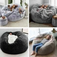 thumbnail image 4 of Housse de Fauteuil Poire 130x60 cm Options Multicolores Gris et Design Ergonomique, 4 of 8