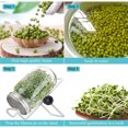 thumbnail image 3 of Sprouting Jar With Stainless Steel 304 Screen Lid Wide Mouth Quart Mason Sprouter, 3 of 9