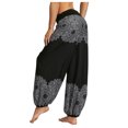 thumbnail image 3 of Pantalons pour Femmes Tendance Pantalons Amples pour Hommes et Femmes Combinaison Imprimée Rétro Pantalons de Yoga Leggings de Yoga pour Femmes en Liquidation, 3 of 5
