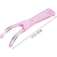 thumbnail image 2 of Set of 2 reusable dental floss holders (pink + blue), 2 of 5