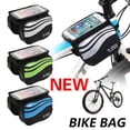 thumbnail image 2 of Bicycle Bag Accessories Waterproof Touch Screen MTB Frame Front Tube Storage Mountain Road, 2 of 11