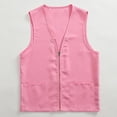 thumbnail image 1 of IMENGL Gilet d'Activité pour Postulant Adulte Tenue de Travail de Supermarché Multi-Poches, Rouge TG, Taille M-3TG, 1 of 4