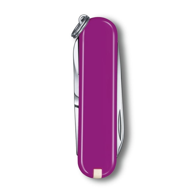 Victorinox Classique SD Couteau de Poche Violet à 7 Fonctions