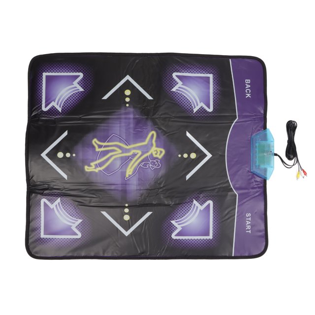 Tapis de Danse, Tapis de Danse Doux Antidérapant pour TV Tapis de Danse Design de Classe Mondiale
