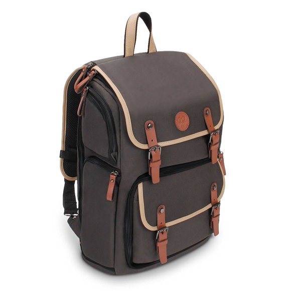 GOgroove DSLR Camera Backpack (gray)
