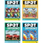 PAPP Spot the Difference Puzzle Books - 4 Pack
