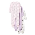 thumbnail image 2 of George Baby girls' Sleeper 3-Pack, 2 of 2