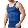 thumbnail image 2 of Mens Compression Shirt Slimming Body Vest Workout Tank Tops Abs Abdomen Undershirts, 2 of 4