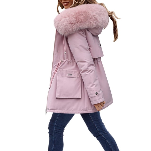 MASRIN Running Jacket Womens Basic Hoodie Jackets Solid Color Zip Up Hooded Coats with Pockets Plus Size Loose Outwear Sweatshirts Sweater Stone