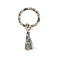 thumbnail image 1 of Tendance Mode Bracelet en Cuir Simple Grand avec Pompons Porte-Clés Bijoux, 1 of 9