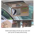 thumbnail image 4 of Organisateur de Pare-Soleil de Voiture Rangement Cd Sac de Rangement Cd Support Multifonction en Cuir PU Pare-Soleil de Voiture Rangement Cd Gris, 4 of 8