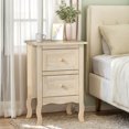 thumbnail image 1 of Ktaxon Nightstand End Table with 2 Drawer, Wood Finish, 1 of 8