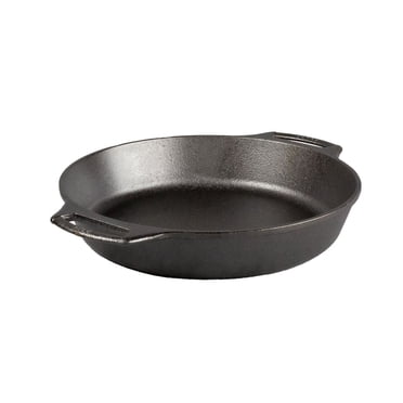 Lodge 10.25 Inch Seasoned Cast Iron Baker's Skillet