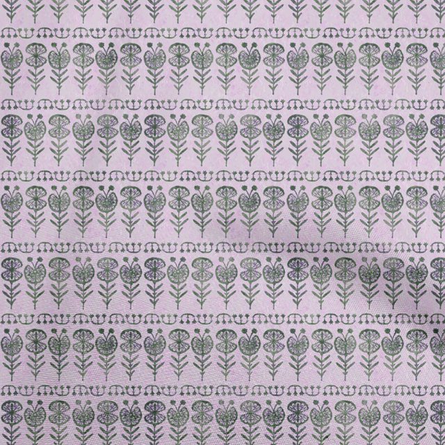 oneOone Polyester Spandex Mauve Fabric Asian Block Sewing Craft Projects Fabric Prints By Yard 56 Inch Wide