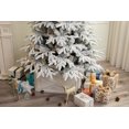 thumbnail image 5 of Sapin de Noël Artificiel Enneigé en Forme d'Épinette de Forêt, Réel (5 Pi Pré-Illuminé), 5 of 5