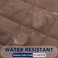thumbnail image 4 of 2024 Reversible Quilted Sofa Cover  Water Resistant Slipcover Furniture Protector  Washable Couch Cover with Non Slip Foam and Elastic Straps for Kids  Dogs  Pets (Small  Pink/Beige), 4 of 7