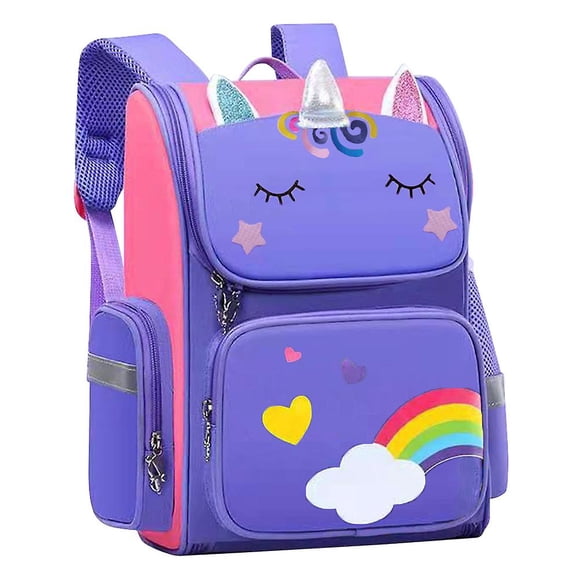 Children Kids Unicorn Backpack Shoulder Strap School Bag Rucksack