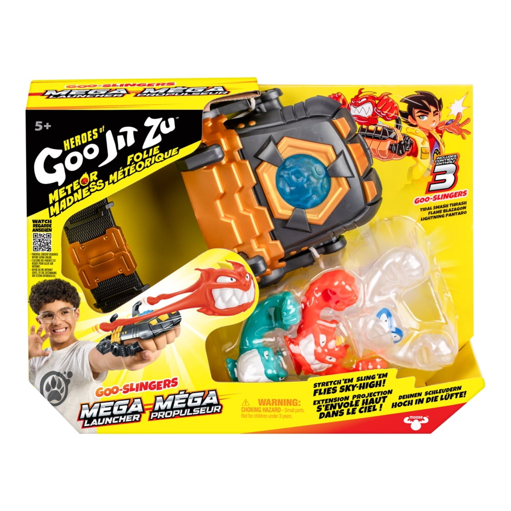 Héros de Goo Jit Zu Meteor Madness Goo Slingers Mega Launcher