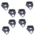 thumbnail image 3 of OULII 8Pcs Black Awning Pole Fixing Buckle Durable PP Clips for Outdoor Tent and Canopy Stabilization, 3 of 8