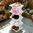 thumbnail image 2 of Shoe Storage Cabinet News Thickened and Widened Corner Simple Shoe Rack Small Size Easy To Install Detachable Washable Storage Shoe Cabinet Small Shoe Rack, 2 of 6