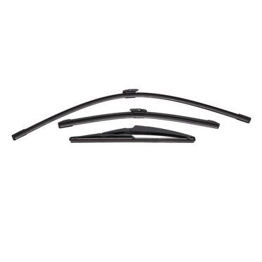Windshield Window Wiper Blades, 3Pcs Reliable Performance Front Rear Wiper Blades Set  for Captur X87 2016 To 2024