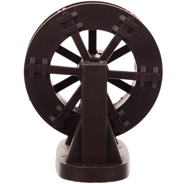 KAKOWELY DIY Waterfall Fountain Accessory Based Water Wheel Fountain Scene Layout Decor,3.66X"X3.15"X2.95"