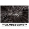 thumbnail image 5 of Holiday Saving Naittoop High Temperature Wire Extension Natural Black Wig Female Bangs Hair Piece, 5 of 5