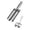 SilverB, variant on FoodMeatball Maker Tool Quadruple Kitchen Stainless Steel Spoon For Manual Meatball Lovers, 24.5x4 cm, SilverA