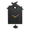 thumbnail image 1 of Esquirla Natural Wall Clock Wooden Bird Cuckoo House Walls Watch Decoration Decors Model Model 1, 1 of 8