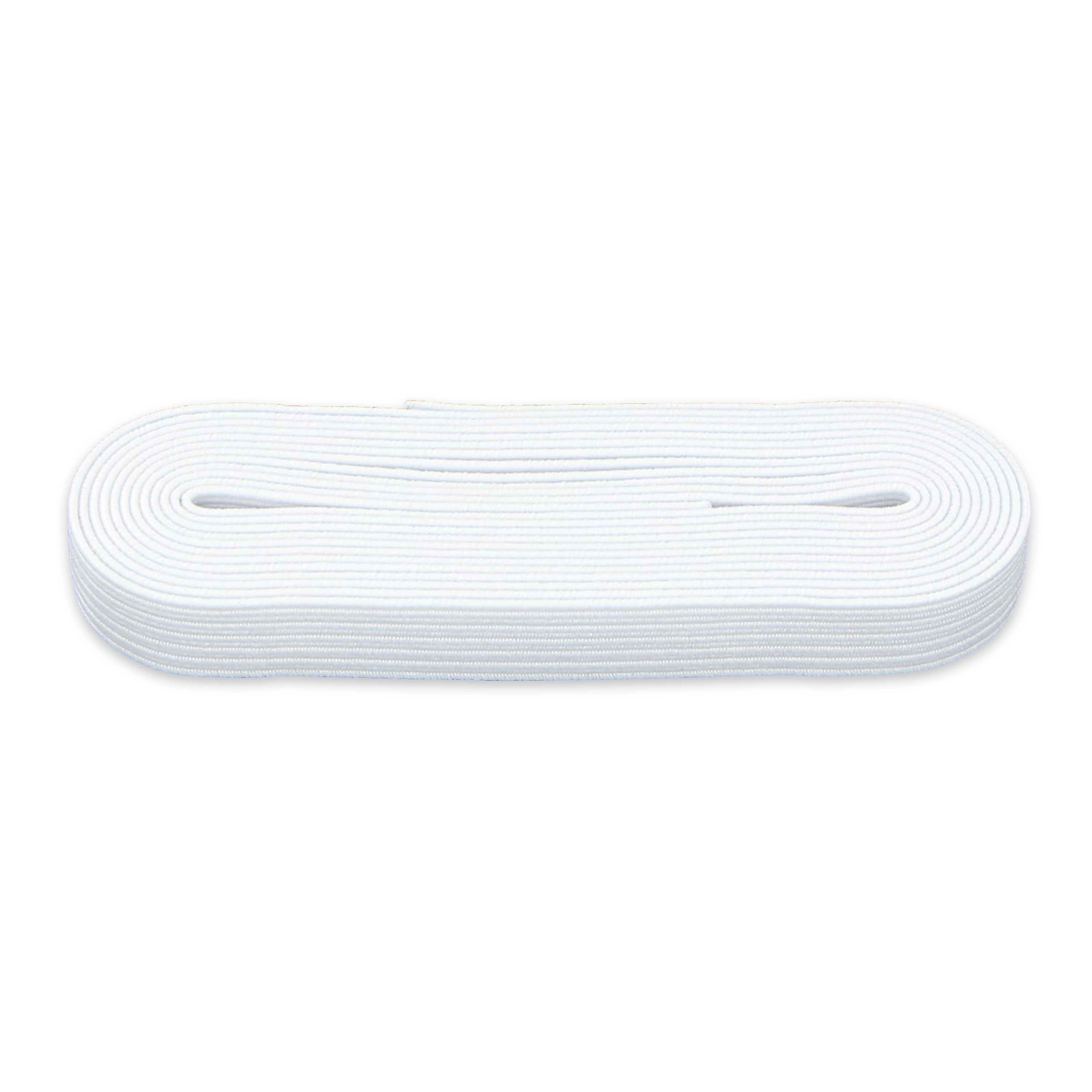UNIQUE CREATIV blanc Jumbo Braided Elastic, 13 mm (0.51 in), 1 m (1.09 yd)