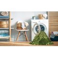 thumbnail image 2 of Ahgly Tapis Rond Lavable en Machine Intérieur Transitionnel Vert, 5 Pieds Rond, 2 of 7