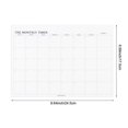 thumbnail image 3 of TopLLC Monthly Plan Management Book Checkin Self Fills Easy To Tear Simplified Planning Large Notebook Plan book, 3 of 6