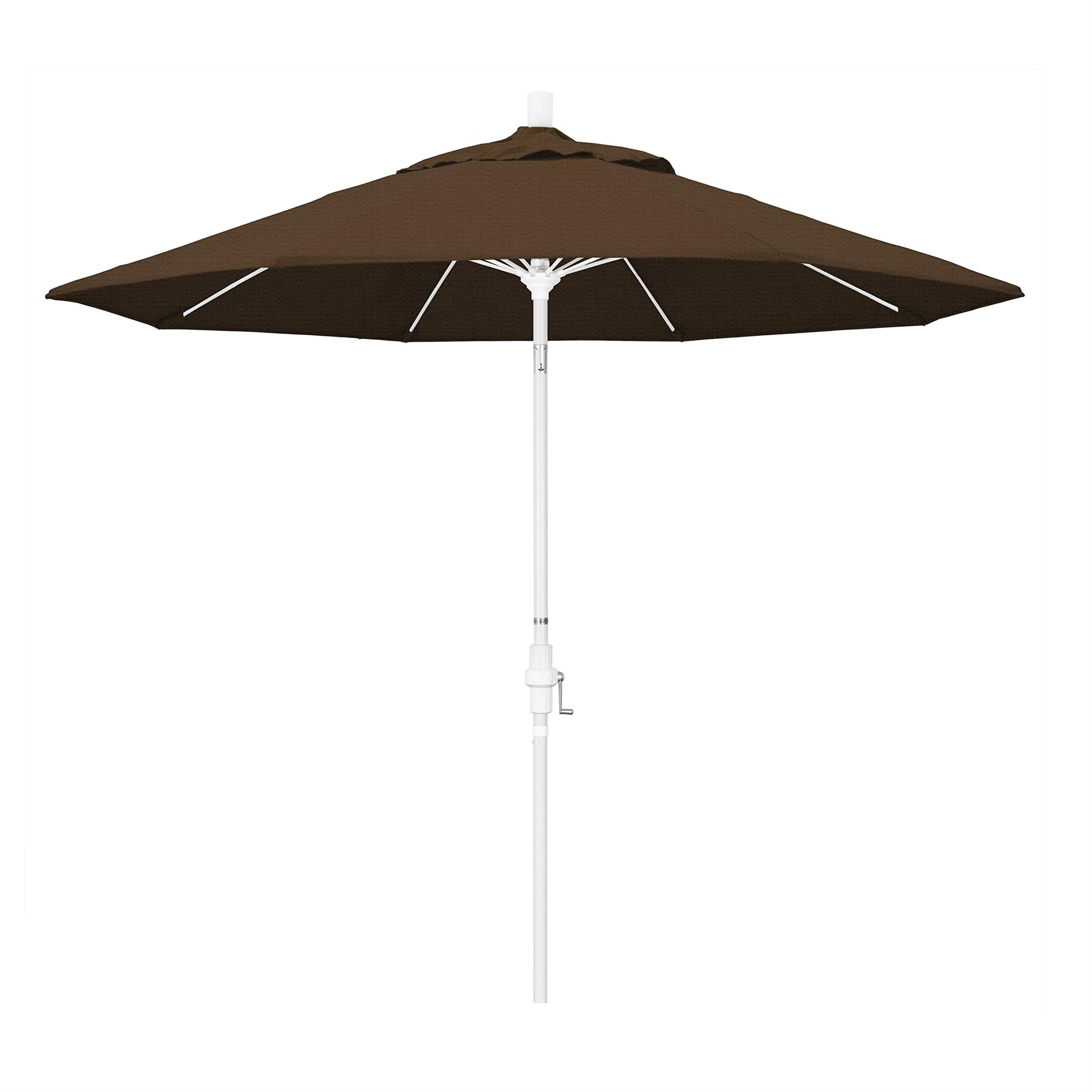 California Umbrella Parasol de Patio de 9 Pieds en Teck