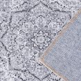 thumbnail image 2 of Rugking Area Rug 3x5 Foldable Grey Rug Floral Printed Distressed Carpet Vintage Traditional Indoor Mat for Bedroom Living Room, 2 of 6