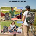 thumbnail image 2 of Botanical Mushroom Leakproof Cooler Backpack - 20L Insulated Soft Cooler Bag with Multiple Pockets for Picnic, Hiking & Travel, Lightweight Design, 2 of 6