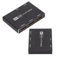 thumbnail image 4 of DP Adapter, 4K 144Hz Plug And Play Aluminum Alloy Triple MST SST Hub 1x3 DP Splitter  For Home Theater For School For Hotel, 4 of 8