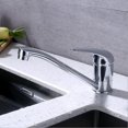thumbnail image 4 of Silver Copper Basin Faucet Single Hole Mixer Tap for Bathroom and Kitchen Easy Install 100% Durable, 4 of 8