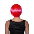 thumbnail image 2 of Underwraps Accessoire de Costume pour Femmes Cheveux Adultes Perruque Courte Coupe Bob Rouge, 2 of 2