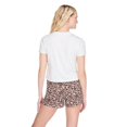 thumbnail image 3 of No Boundaries Women's Two Piece Short Pajama Set, 3 of 6