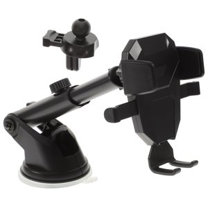 WRISTBIQUE Universal Car Phone Holder Phone Mount for Car Black 360 Degree Rotation Driving 1 Set