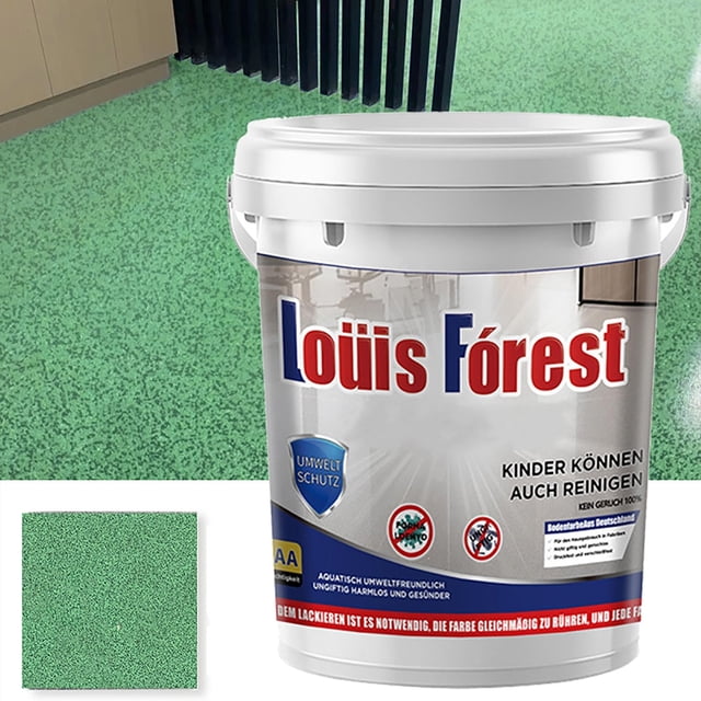 Marble Paint, Epoxy Colored Sand Self-Leveling Floor Paint, 0.5Kg/Bucket E, High Gloss Effect Epoxy Floor Coating Non Slip Long Lasting Epoxy Floor Paint Like Finish Suit for Multiple
