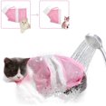 thumbnail image 1 of Cat Bathing Bag，Puppy Dog Cleaning Shower Bag- Adjustable Anti-Bite and Anti-Scratch Polyester Soft Restraint Cat Grooming Bag for Bathing, Nail Trimming, Injection, Medicine Taking, 1 of 7