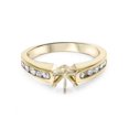 thumbnail image 4 of 1/2ct Diamond Semi Mount Engagement Ring Setting Gold, 4 of 4
