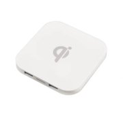 Wireless Charger For Smartphones 5W Desktop Wireless Charger IOS & Android With 2 USB Ports