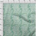 thumbnail image 2 of oneOone Organic Cotton Voile Fabric Triangle Geometric Print Fabric BTY 42 Inch Wide, 2 of 5